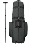 CaddyDaddy Constrictor Soft-Sided Golf Travel Bag Cover with Padded Top, Wheels & Lockable Oversized Zippers | Case for Transporting Clubs on Airlines | 1 Year Travel Case Replacement Coverage