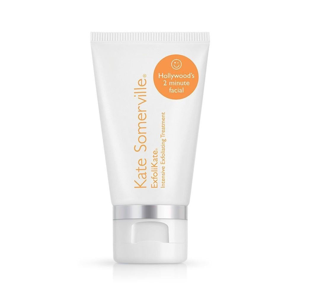Kate Somerville ExfoliKate Intensive Exfoliating Treatment – Salicylic Acid and Lactic Acid Super Facial Scrub Improves Texture and Pores, 0.5 Fl Oz