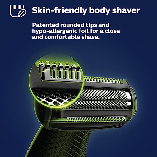 Showerproof Body & Manscaping Trimmer for Men with Back Attachment C9657
