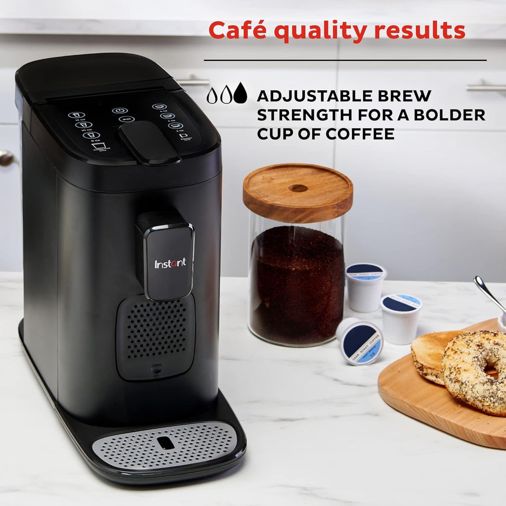 Espresso, K-Cup Pod and Ground Coffee Maker with Reusable Pod, 2 to 12oz Brew Sizes M285