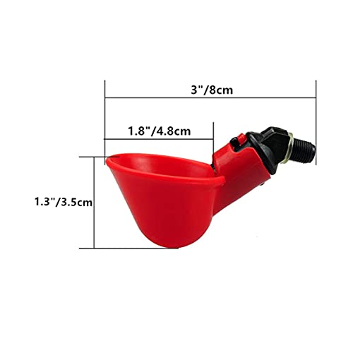 Chicken Drinking Cup for Poultry Watering (36 Pack) A301114