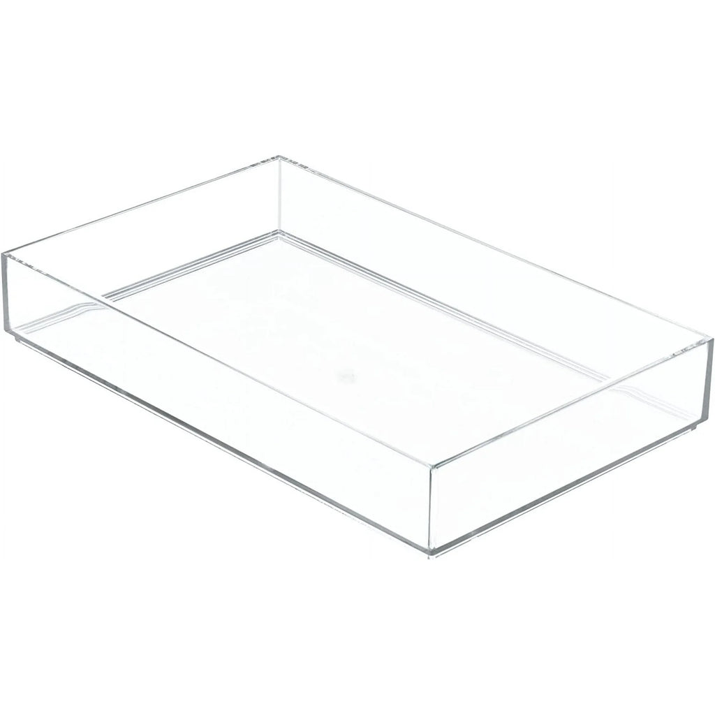 Clear Drawer Organizer Plastic Tray for Makeup Storage W84764