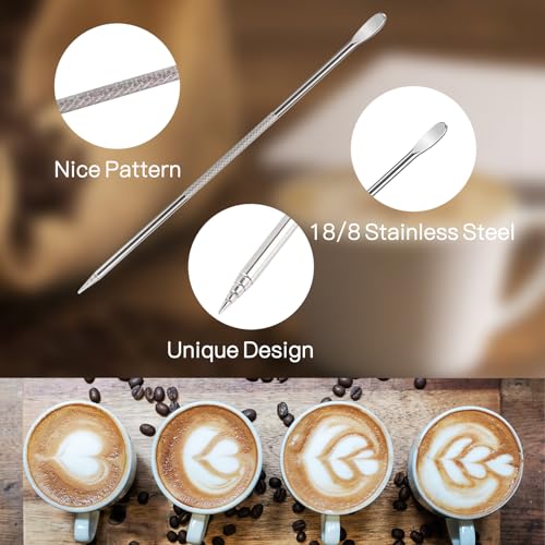 Espresso Machine with Milk Frother, Compact for Cappuccino and Latte U78776