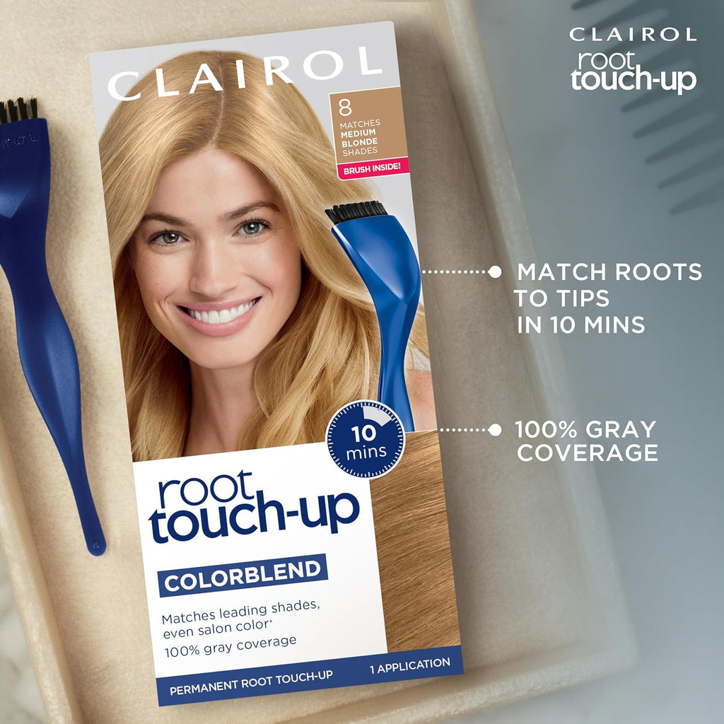 Permanent Hair Dye, Medium Brown, 2-Pack A413568