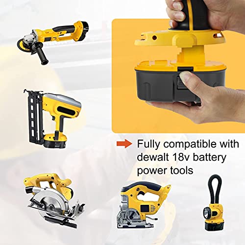 2-Pack 18V 5.0Ah Replacement Battery for 18 Volt Cordless Power Tools L9671