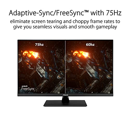 31.5" 2K WQHD IPS Monitor, 75Hz, HDR10, VESA Mountable O418099