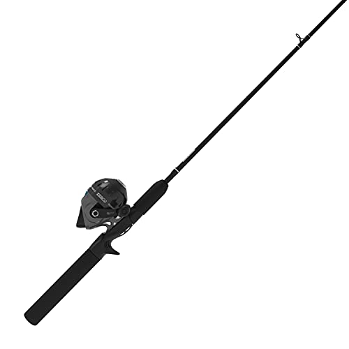 Spincast Reel and Fishing Rod Combo, Fiberglass Rod with EVA Handle, Pre-Spooled, Includes Tackle Pack A60166