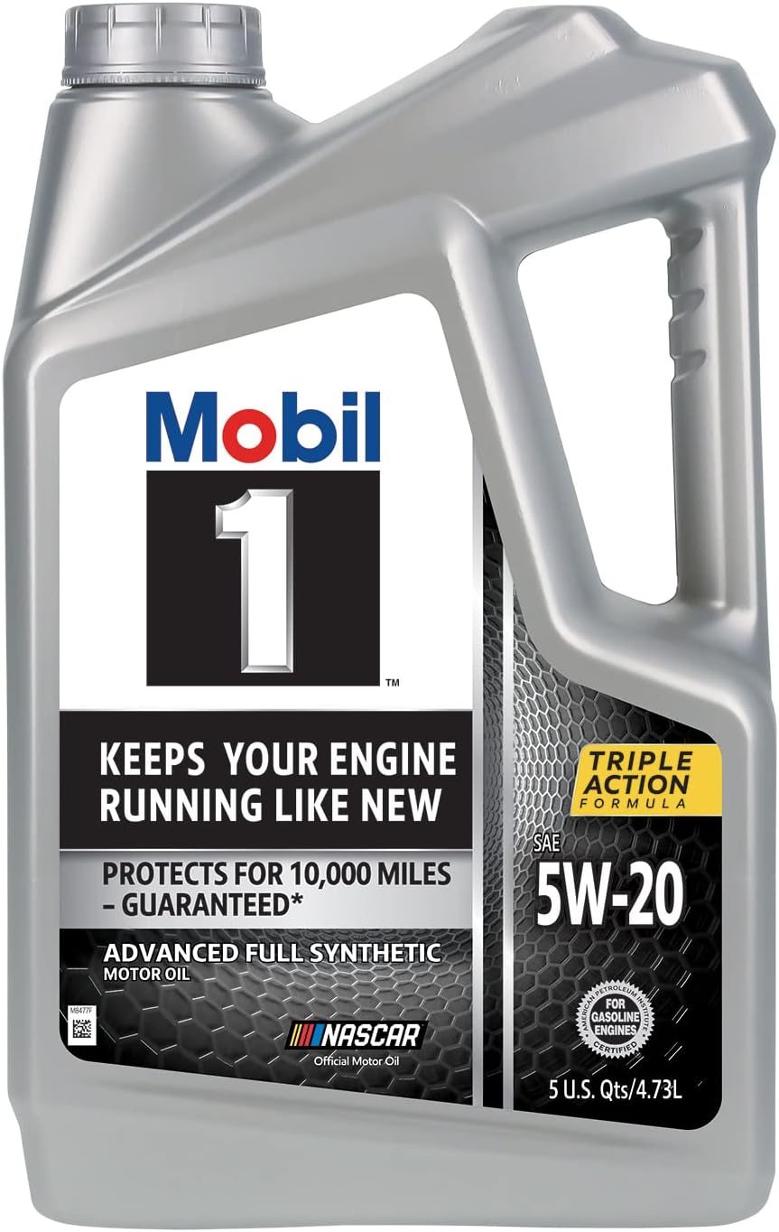 Full Synthetic Motor Oil 5W-20, 5 Quart (Pack of 2) K1256