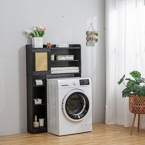 Over The Toilet Storage Cabinet, Freestanding with Adjustable Shelves X36961
