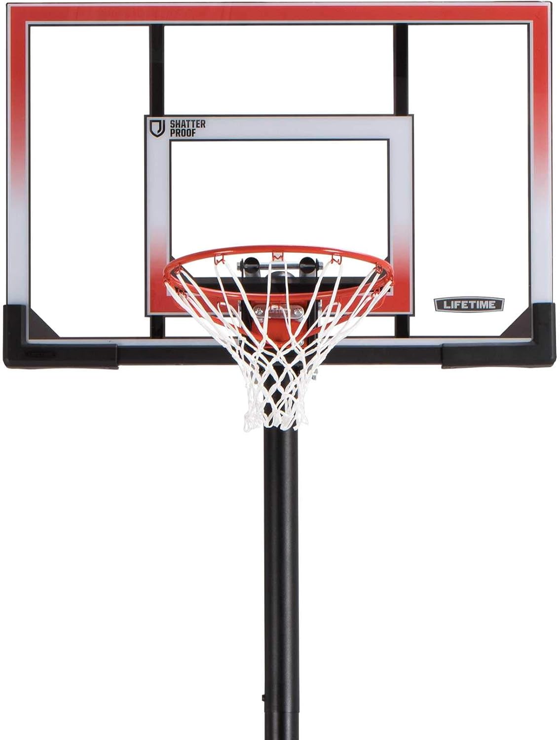 50 Inch Shatter Proof Portable Basketball Hoop L575