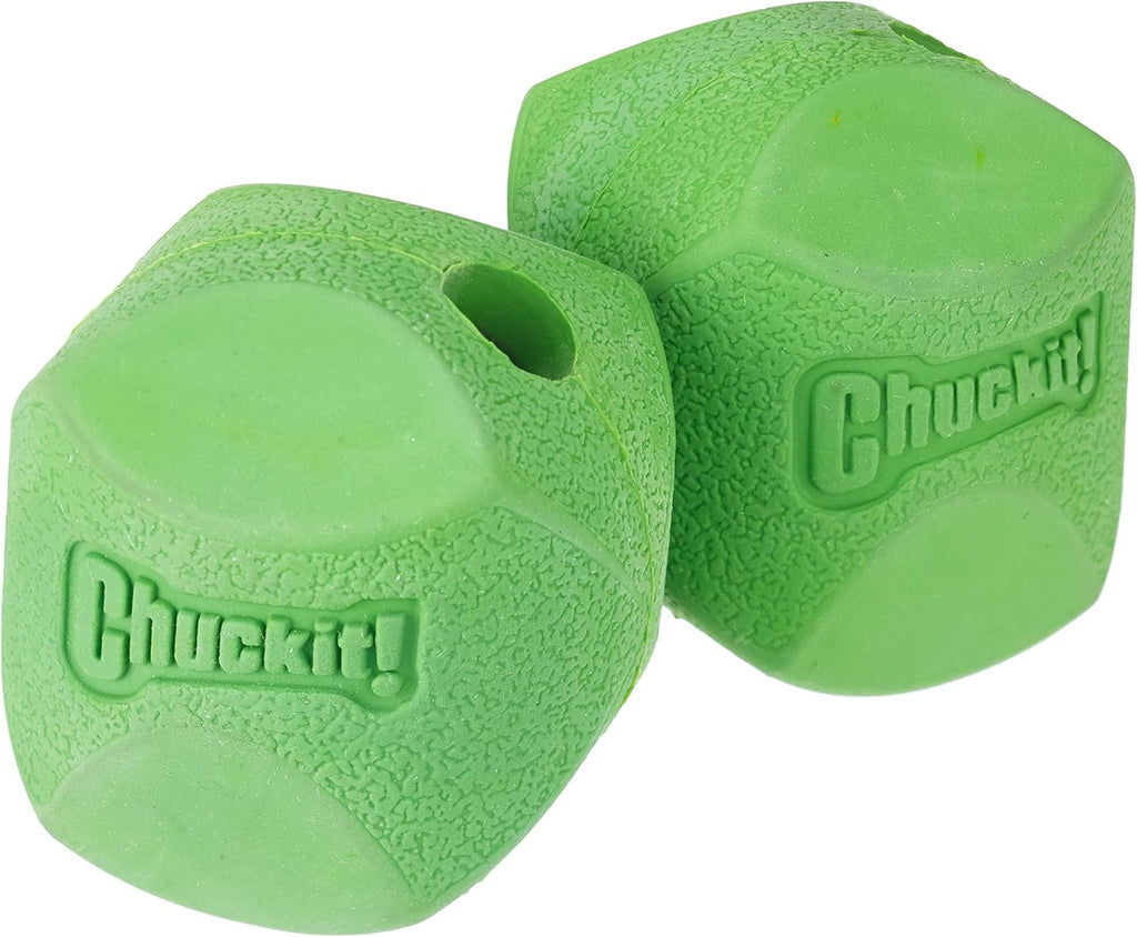 Erratic Ball Dog Toy, Medium 2.5 Inch, Pack of 2 D66042