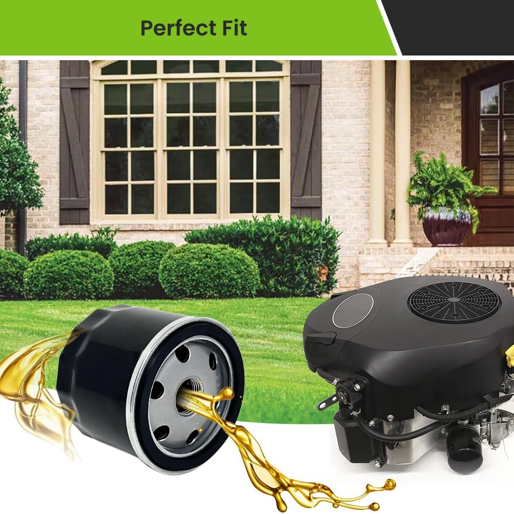Oil Filter for Lawn Mower, 4 Pack K190