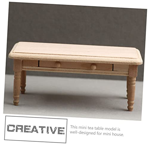 Plain Blank Coffee Table Mini Decor DIY Wooden End Table T682