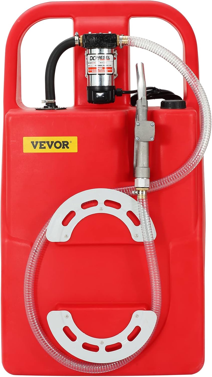Portable Fuel Storage Tank 32 Gallon with 12V Transfer Pump O557
