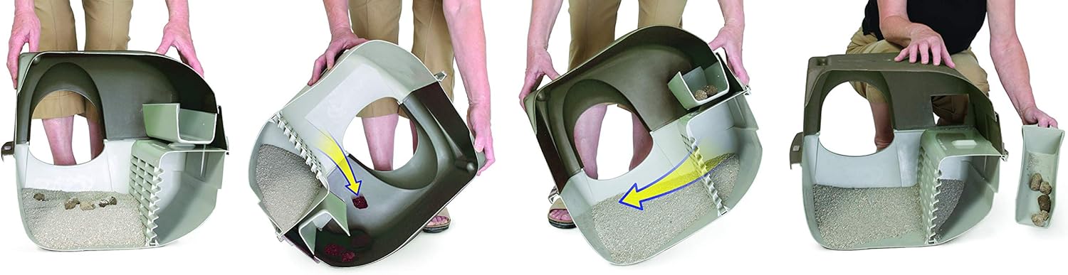 Self-Cleaning Litter Box, Regular, Taupe J40054