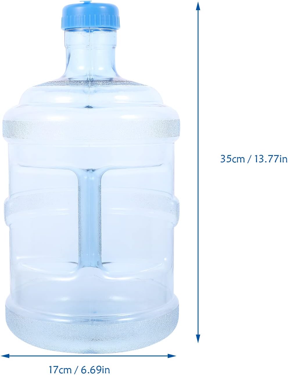5 Gallon Water Bottle with Cap and Carry Handle N670938