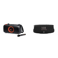 JBL PartyBox On-The-Go Powerful Portable Bluetooth Party Speaker with Dynamic Light Show, black