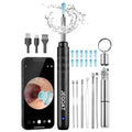 Ear Wax Removal, Ear Cleaner with Camera, Ear Cleaning Kit 1296P HD Ear Scope, 6 LED Lights and 10 Ear Picks, Earwax Removal with Otoscope to Earify Earwax, iOS and Android