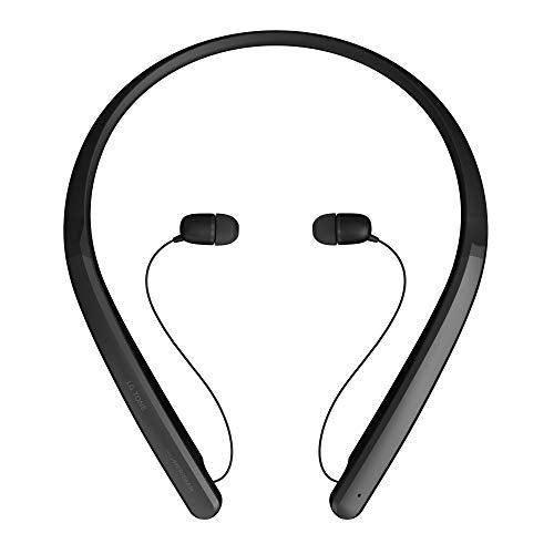 Wireless Bluetooth Neckband Earbuds with Hi-Fi DAC, Black R60659