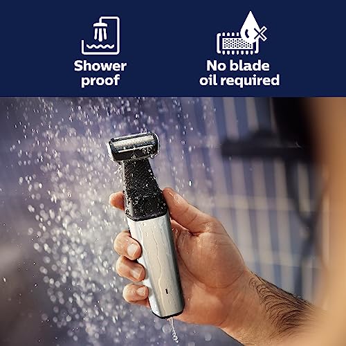 Showerproof Body & Manscaping Trimmer for Men with Back Attachment C9657