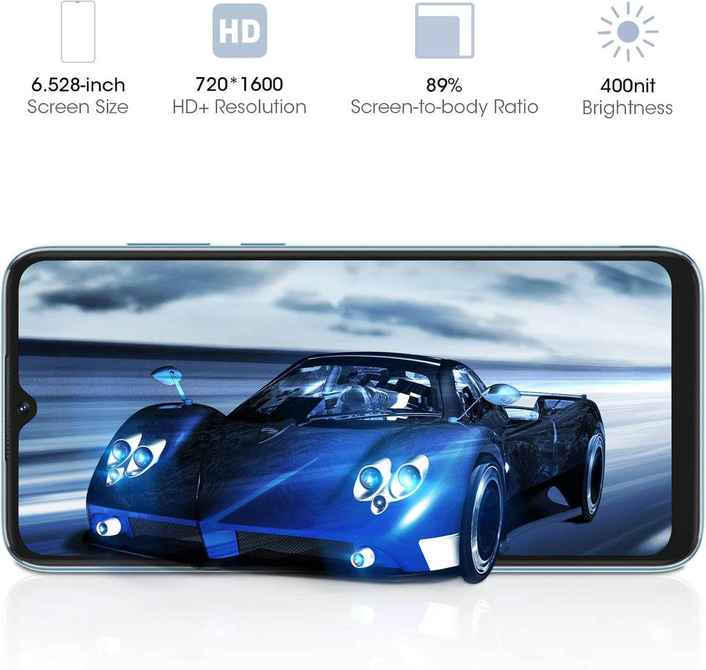 Unlocked Dual SIM Smartphone with 6.5" HD+ Display M6441
