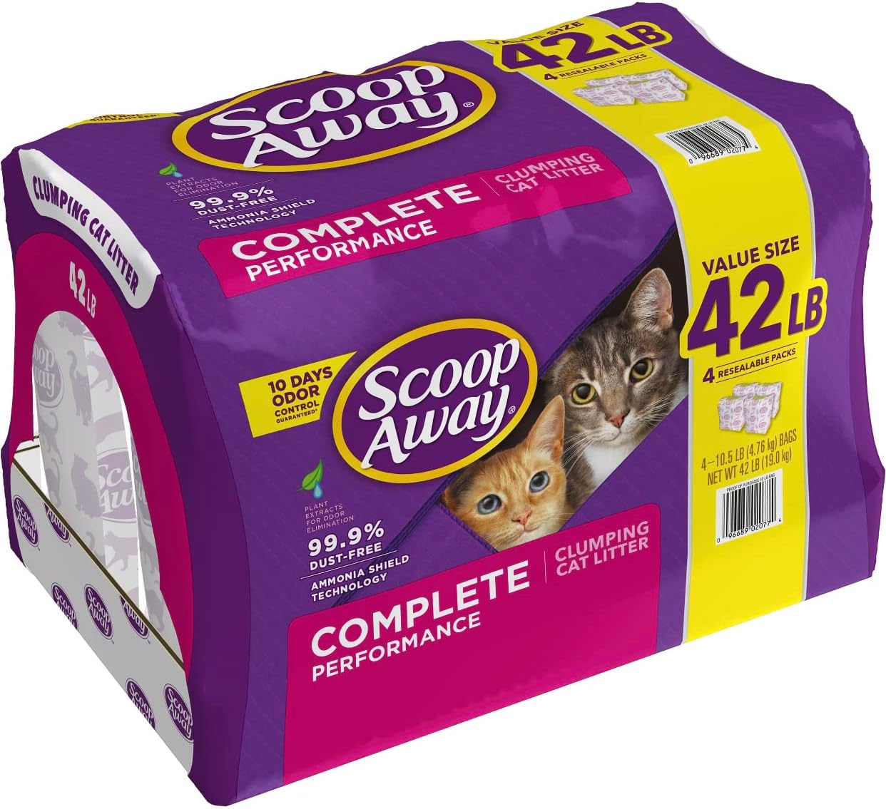Fresh Scented Clumping Clay Cat Litter, 42 lb M399