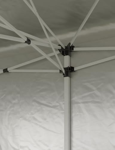 10x20 ft Pop Up Canopy Tent with 210D Oxford Fabric, Portable with Sidewalls and Stakes A83768