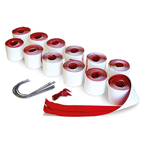 ZipWall Heavy-Duty Zipper for Dust Barriers, 2-Pack, HDAZ2, 2 Pack, Red