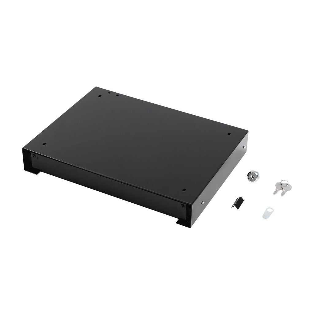 Under Desk Mounted Iron Drawer Storage with Keys E4804