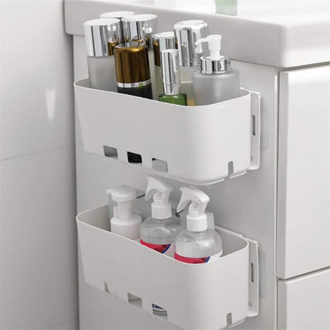 Pull-Out Closet Shelf, Kitchen Storage Basket Organizer S382456