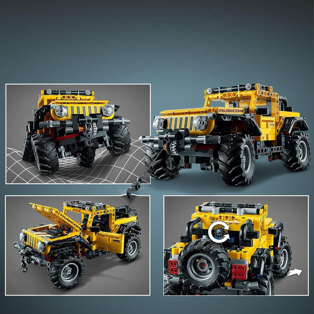 Jeep Wrangler 4x4 Toy Car Building Kit K618