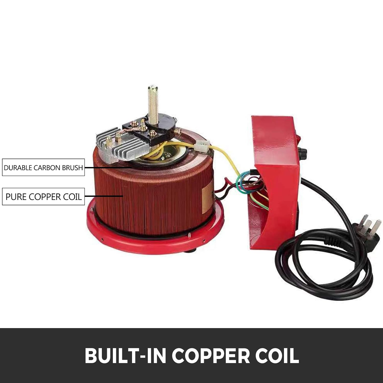 2000VA 20A Auto Transformer 110V 60Hz Input Voltage Digital Display 0-130V Output M9023