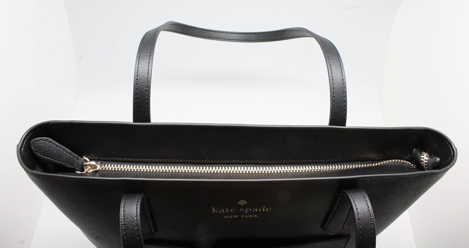 Leather Tote Bag (Black) D7862