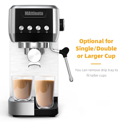 Espresso Machine with Automatic Milk Frother, 20 Bar, Touchscreen D735928