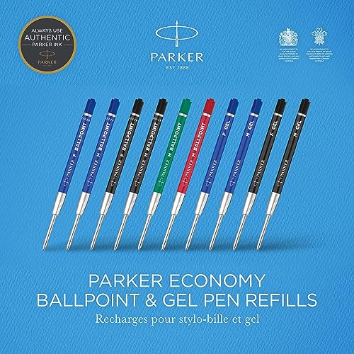 Ballpoint Pen Refill, Medium Tip, Red Ink, 2 Count O777445