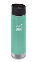 Klean Kanteen Wide Double Wall Vacuum Insulated Stainless Steel Coffee Mug with Leak Proof Café Cap 2.0