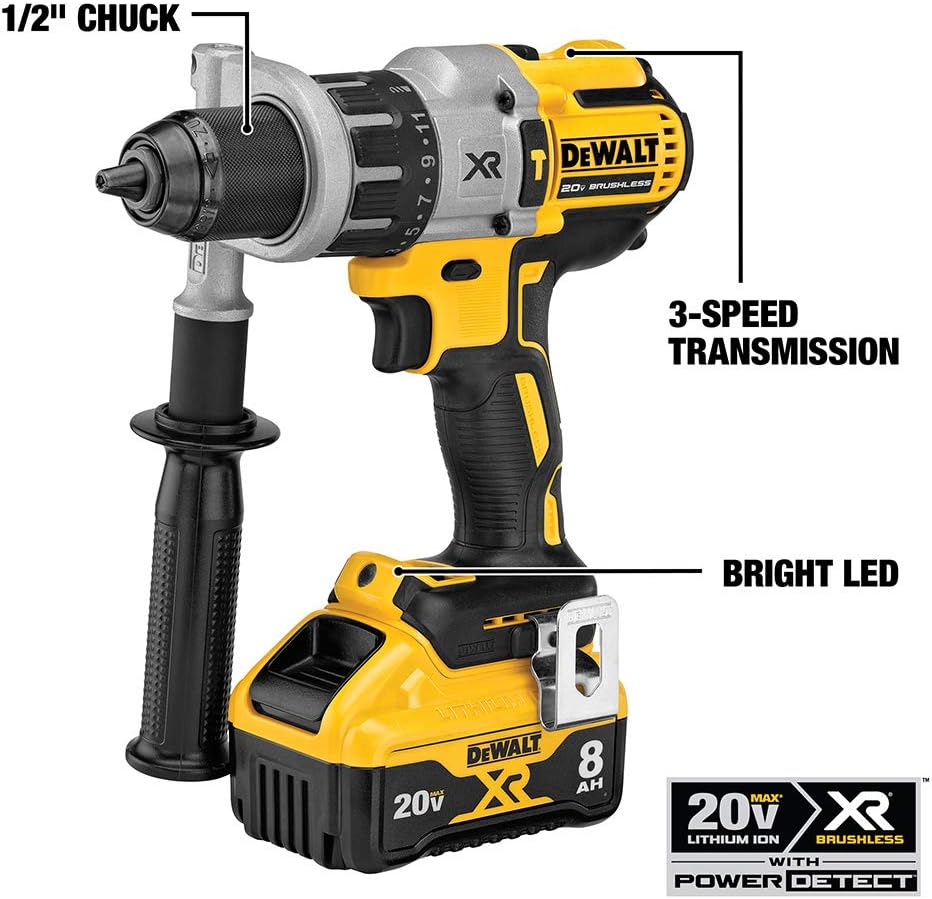 Cordless Hammer Drill & Impact Driver Combo Kit with Battery and Charger C652