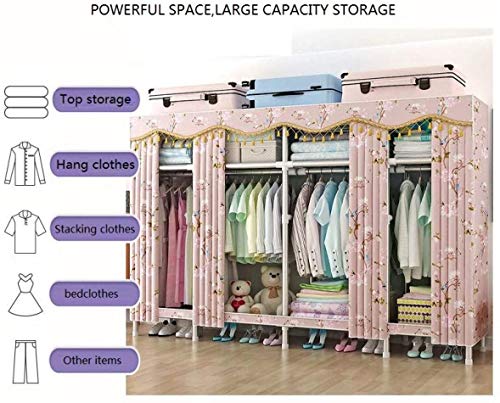Solid Wood Closet Storage Organizer for Clothes and Shoes B266