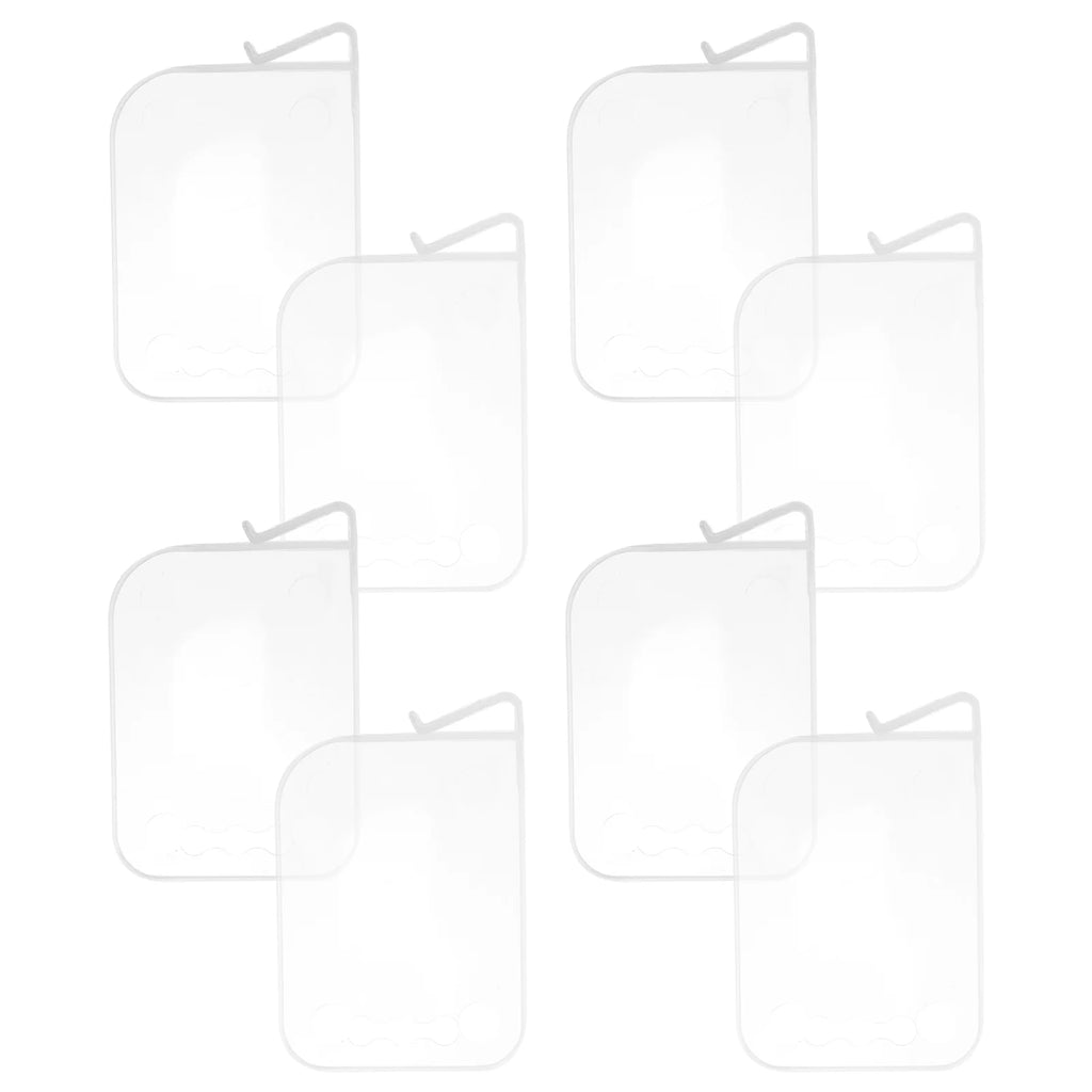 Clear Pantry Organizer Bins with Dividers B103
