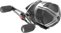Zebco Bullet Spincast Fishing Reel, Size 20 Reel, Fast 28.9 Inches Per Turn, 5.8:1 Gear Ratio, Durable All-Metal Construction, Solid-Brass Pinion Gear, Pre-spooled with 6 lb Zebco Fishing Line, Black