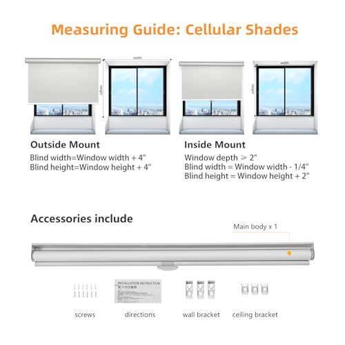 White Cordless Blackout Roller Blind for Windows F9164