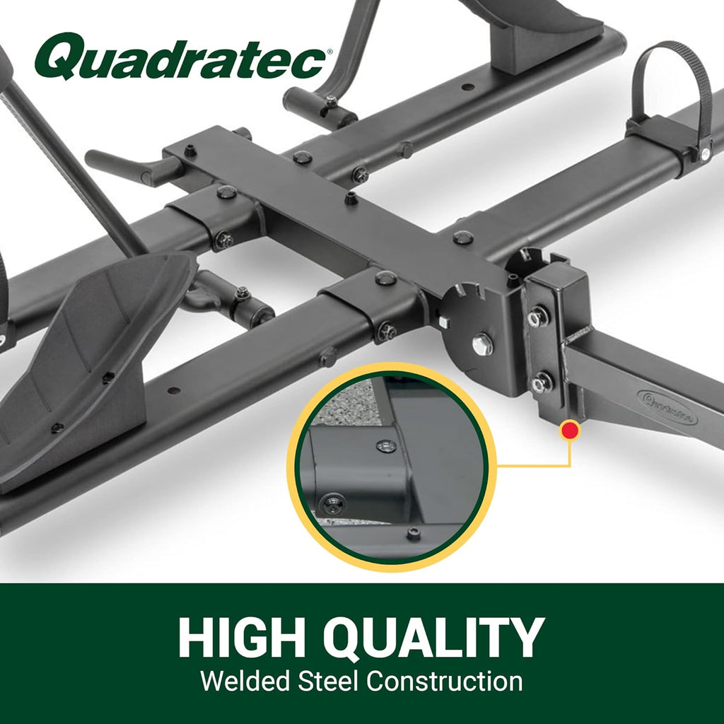 2-Bike Hitch Mount Bike Rack for eBikes, Swing Away & Folding, Fits SUVs & Trucks Z70978