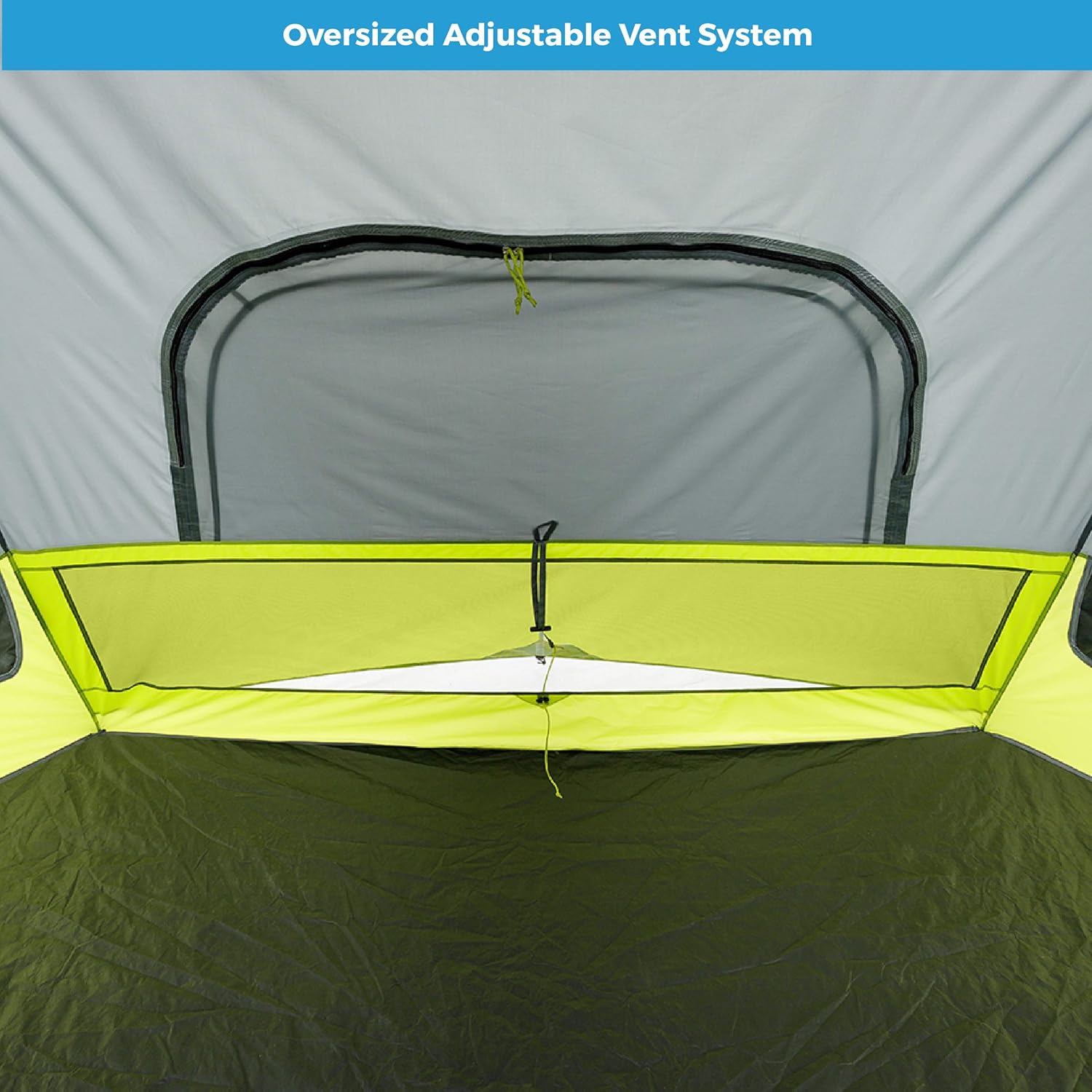 12 Person Instant Cabin Tent with 3 Rooms for Family Camping M435