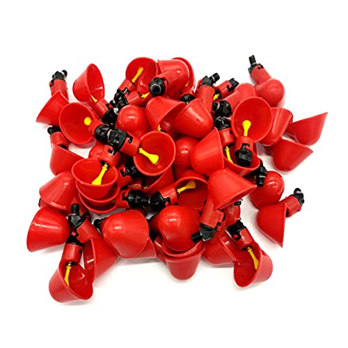 Chicken Drinking Cup for Poultry Watering (36 Pack) A301114