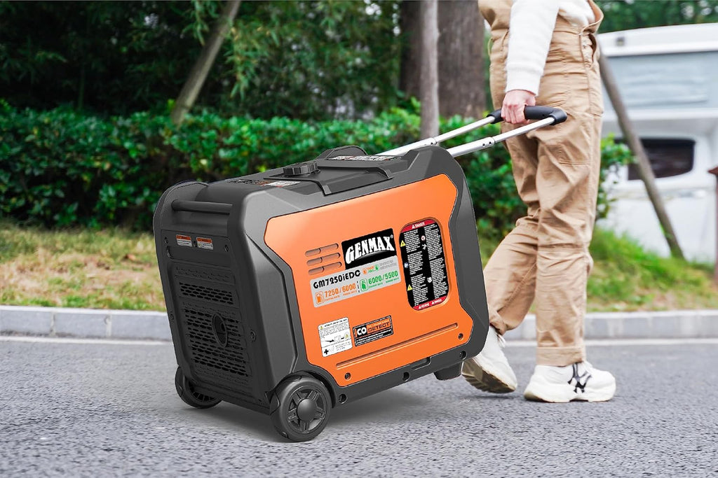 Portable Generator 7250W Dual Fuel Quiet Remote Electric Start Y357547