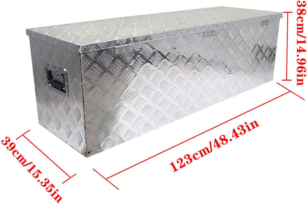 49 Inch Aluminum Truck Tool Box with Lock H358633