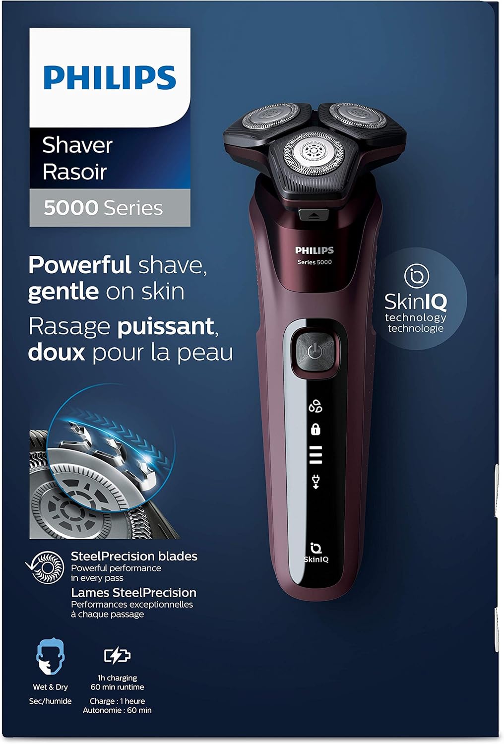 Wet and Dry Electric Shaver E862