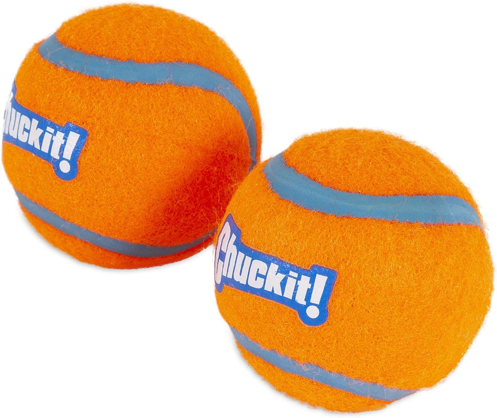 Dog Tennis Ball Toy, Medium 2.5 Inch, Pack of 2 F19116