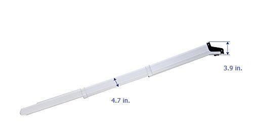 Telescoping Pet Ramp for Dogs and Cats, Portable Aluminum, 47-87 in N4903