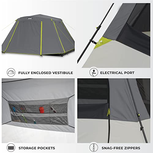 Large Multi Room Family Tent with Full Rainfly and Carry Bag N817060